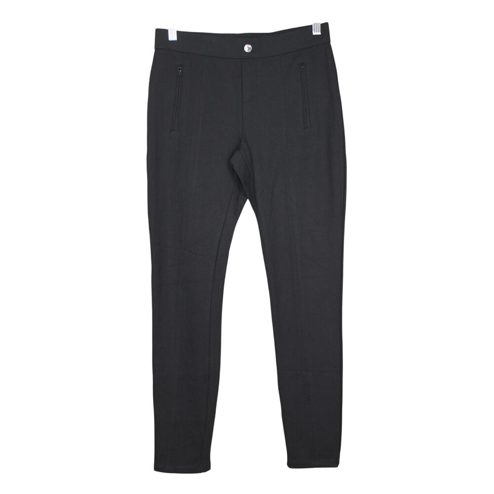 NWOT Philosophy Black Knit Stretchy Skinny Pull On Pants Bottoms Size 4